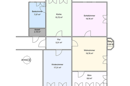 Wohnung zum Mieten in Bad Doberan 1.350,00 € 95 m²