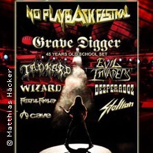 No Playback Festival 2025 - Grave Digger, Tankard, Evil Invaders und mehr Remchingen