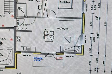 Obergeschoss Wohnung Detmold Neubau