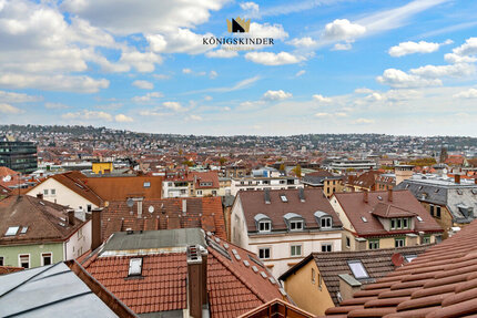 Exklusive 3-Zimmer-Maisonette im Stuttgarter Westen mit Altbau-Charme und traumhaftem Ausblick