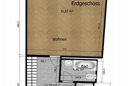 Maisonette Wohnung EG mit Garten in Miltitz