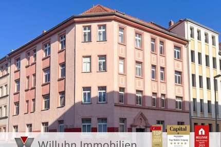 Wohnung zum Mieten in Leipzig 530,00 € 62.22 m²