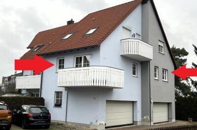 Schöne 3 Zimmerwohnung mit Balkon in ruhiger Lage in Eckental