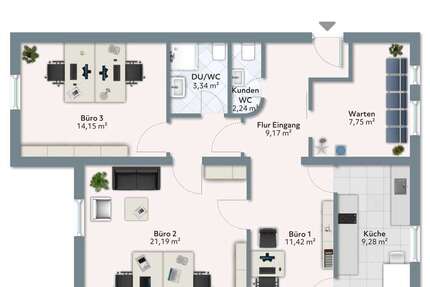 Büro in Waldshut-Tiengen 230.000,00 € 77.7 m²