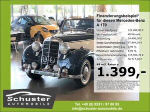 Mercedes A 170 S Cabriolet A* Leder Becker-Radio