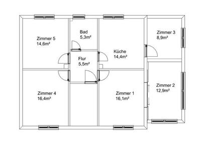 Niestetal - Mietwohnung - 94m²