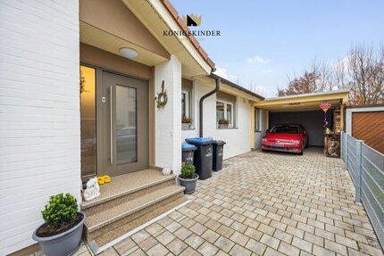 Moderner Bungalow in ruhiger Lage am Ende einer Sackgasse