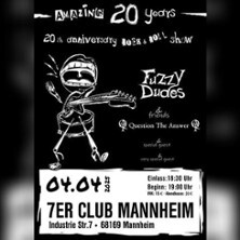 Fuzzy Dudes - 20th Anniversary Show Mannheim