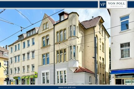 Bielefeld-Mitte: DG-Wohnung Nähe Lutter | Jungendstil-Charme | 4 Zimmer | Balkon