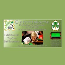 Snooker Exhibition mit Neil Robertson Fürth