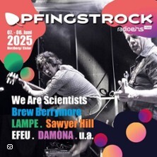 Pfingstrock Festival 2025 - We Are Scientists, Sawyer Hill, Brew Berrymore, Efeu Herzberg