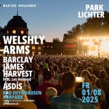 Parklichter 2025 - Das Konzert | Welshly Arms, Barclay James Harvest und Ásdís Bad Oeynhausen