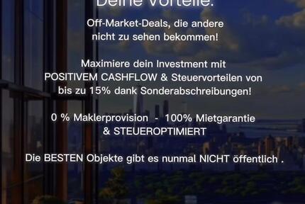 ✅SOFORT POSITIVER CASHFLOW!✅ Off -Market❗️15% AfA Steuervorteil❗️