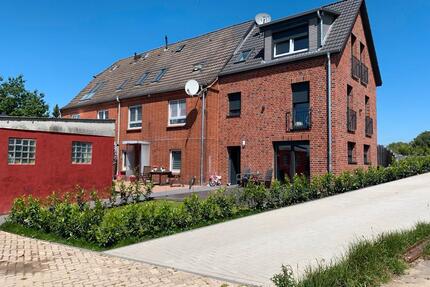 Wohnung mit Terrasse und Garten auf Moorwerder