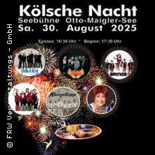 27. Kölsche Nacht 2025 - Open Air Konzert Hürth