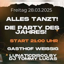 Alles Tanzt! - Die Party des Jahres 2025! Dresden